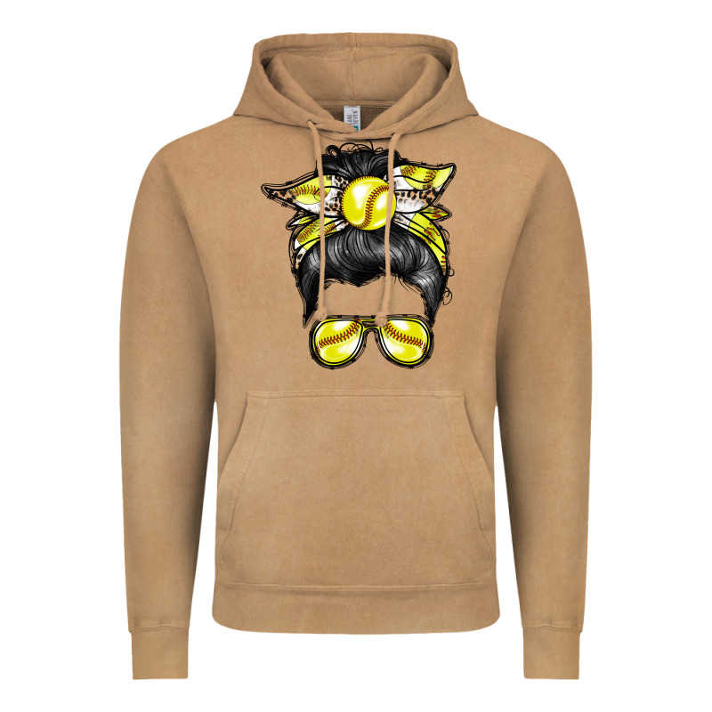 Softball Mom Vintage Hoodie by RacoonDesign | Teevron