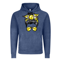 Vintage Denim softball mom Vintage Hoodie - RacoonDesign