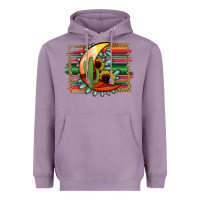 Lavender turquoise desert moon serape background Heavyweight Hoodie - Jasminsmagicworld