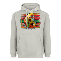 Moon Dust turquoise desert moon serape background Heavyweight Hoodie - Jasminsmagicworld