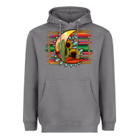 Storm turquoise desert moon serape background Heavyweight Hoodie - Jasminsmagicworld