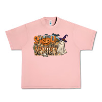 Salmon Stay Spooky Urban Heavy Tee - CowhideDigitalArt