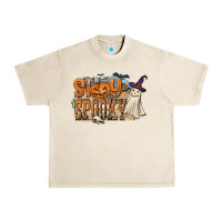 Sandshell Stay Spooky Urban Heavy Tee - CowhideDigitalArt