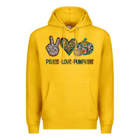 Lemon Peace Love Pumkins Premium Hoodie - Jasminsmagicworld