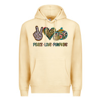 Pina Colada Peace Love Pumkins Premium Hoodie - Jasminsmagicworld