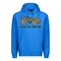 True Royal Peace Love Pumkins Premium Hoodie - Jasminsmagicworld