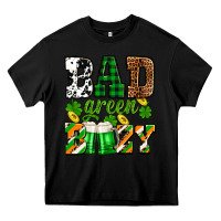 Black St. Patrick's Bad green boozy Heavy Core Tee - OliviaCreatesArt