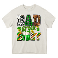 Cream St. Patrick's Bad green boozy Heavy Core Tee - OliviaCreatesArt