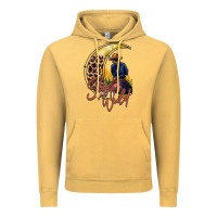 Vintage Mustard stay wild moon cowgirl Vintage Hoodie - RacoonDesign