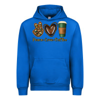 Cobalt peace love coffee Urban Hoodie - Jasminsmagicworld