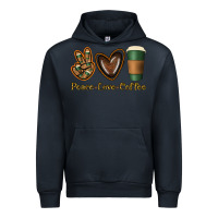 Navy peace love coffee Urban Hoodie - Jasminsmagicworld