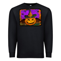 Black jack o' lantern pumpkin Premium Sweatshirt - Jasminsmagicworld