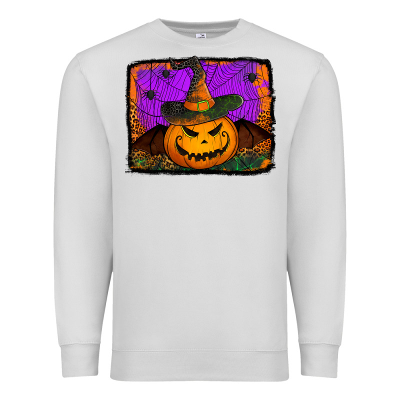 Jack O' Lantern Pumpkin Premium Sweatshirt by Jasminsmagicworld | Teevron