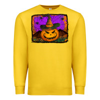 Lemon jack o' lantern pumpkin Premium Sweatshirt - Jasminsmagicworld