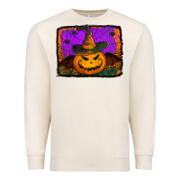 Sandshell jack o' lantern pumpkin Premium Sweatshirt - Jasminsmagicworld