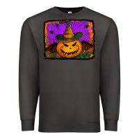 Smoke jack o' lantern pumpkin Premium Sweatshirt - Jasminsmagicworld