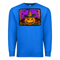 True Royal jack o' lantern pumpkin Premium Sweatshirt - Jasminsmagicworld
