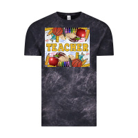 Cloud Black Teacher Vintage Tee - LillyAllenDesigns
