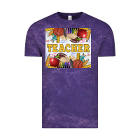 Cloud Purple Teacher Vintage Tee - LillyAllenDesigns