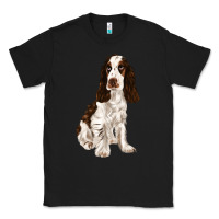 Black english cocker spaniel Classic Tee - FaDigitalArtStudio