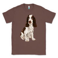 Chestnut english cocker spaniel Classic Tee - FaDigitalArtStudio