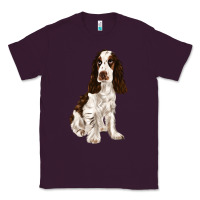 Plum english cocker spaniel Classic Tee - FaDigitalArtStudio