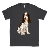 Smoke english cocker spaniel Classic Tee - FaDigitalArtStudio