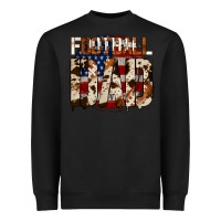 Black american football dad Heavyweight Sweatshirt - Jasminsmagicworld