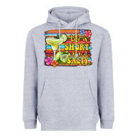 Heather Grey life is short make it salty 1 Heavyweight Hoodie - Jasminsmagicworld
