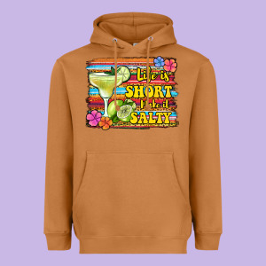Life Is Short Make It Salty 1 Heavyweight Hoodie Designed By Jasminsmagicworld