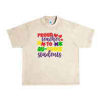 Sandshell proud teacher to ausome students Urban Heavy Tee - CowhideDigitalArt