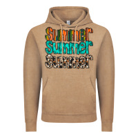 Vintage Coffee summer western Vintage Hoodie - RacoonDesign