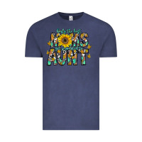 Vintage Denim only the best moms get promoted to aunt Vintage Tee - CowhideDigitalArt