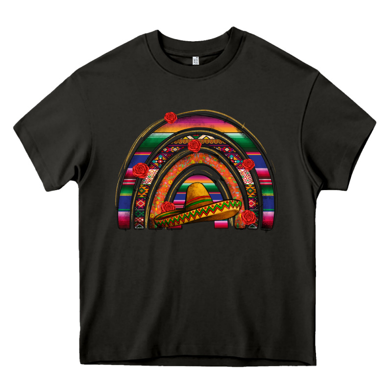 Mexico Rainbow Heavy Core Tee by FaDigitalArtStudio | Teevron