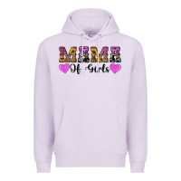Lilac western mama of girls Premium Hoodie - Artiststas