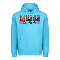 Western Mama Of Girls Premium Hoodie | Teevron