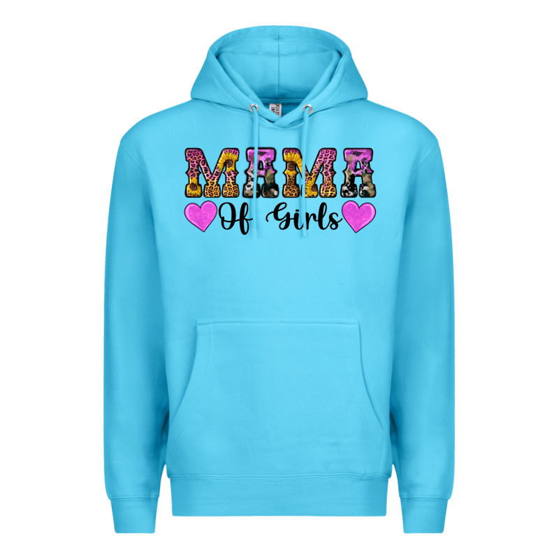 Western Mama Of Girls Premium Hoodie by Artiststas | Teevron