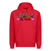Red western mama of girls Premium Hoodie - Artiststas
