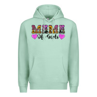 Seafoam western mama of girls Premium Hoodie - Artiststas