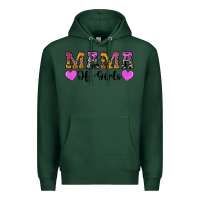 Sports Green western mama of girls Premium Hoodie - Artiststas