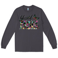 Smoke blessed mom Long Sleeve Tee - SublimationCraftShop