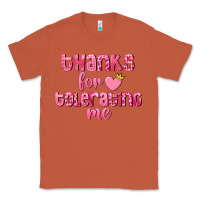 Copper Thanks for tolerating me Valentine's Day Classic Tee - FaDigitalArtStudio