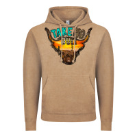 Vintage Coffee take no bull Vintage Hoodie - RacoonDesign