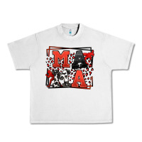 Lunar Rock Wrestling mama red and black Urban Heavy Tee - LillyAllenDesigns