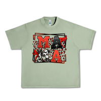 Oil Green Wrestling mama red and black Urban Heavy Tee - LillyAllenDesigns