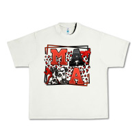 Pistachio Wrestling mama red and black Urban Heavy Tee - LillyAllenDesigns
