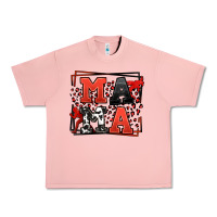 Salmon Wrestling mama red and black Urban Heavy Tee - LillyAllenDesigns