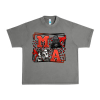 Tornado Wrestling mama red and black Urban Heavy Tee - LillyAllenDesigns