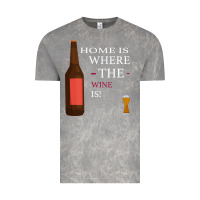 Cloud Rock HOME IS WHERE THE WINE IS Vintage Tee - Bettercallsaul