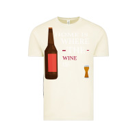Home Is Where The Wine Is Vintage Tee | Teevron